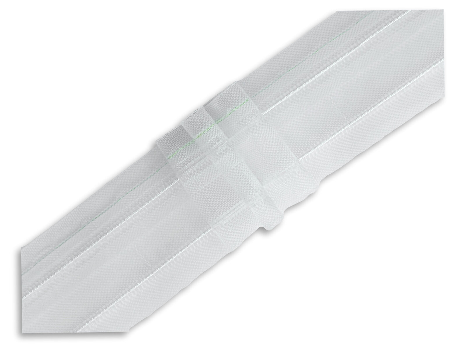 Faltenband für Gardinen transparent 3er mit 100m Box Falte 1:2.5