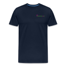 Männer Premium T-Shirt Brustlogo Gardinenhaus24 Männer Premium T-Shirt | Spreadshirt 812 - Navy (L)