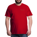 Männer Premium T-Shirt Brustlogo Gardinenhaus24 Männer Premium T-Shirt | Spreadshirt 812 - Rot (M)