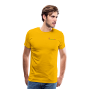 Männer Premium T-Shirt Brustlogo Gardinenhaus24 Männer Premium T-Shirt | Spreadshirt 812 - Sonnengelb (M)