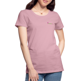 Frauen Premium T-Shirt Brustlogo Gardinenhaus24 Frauen Premium T-Shirt - Hellrosa (XXL)