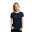 Frauen Premium T-Shirt Brustlogo Gardinenhaus24 Frauen Premium T-Shirt - Navy (S)