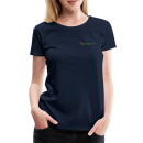 Frauen Premium T-Shirt Brustlogo Gardinenhaus24 Frauen Premium T-Shirt - Navy (S)