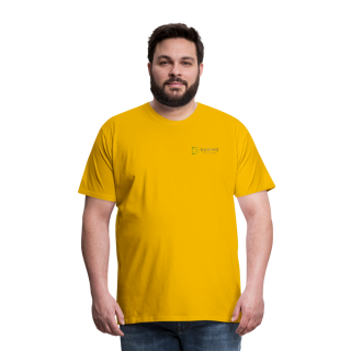 Männer Premium T-Shirt Garimo Männer Premium T-Shirt | Spreadshirt 812 - Sonnengelb (5XL)